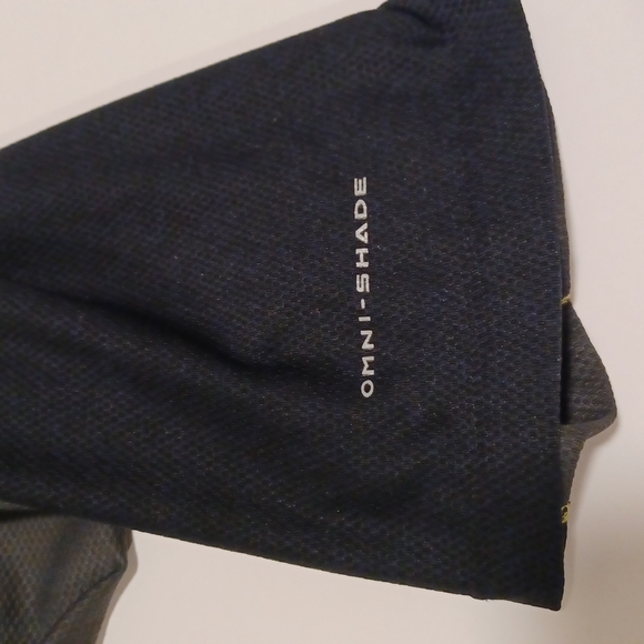 Columbia omni wick advance evaporation tee black grey(gray) and yellow - Picture 11 of 11